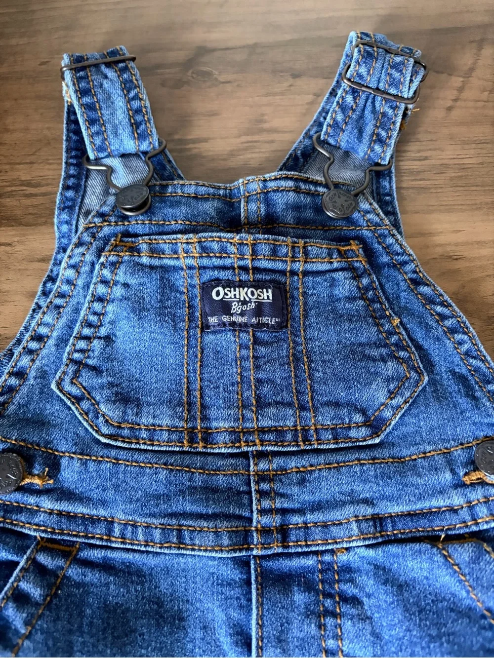 OshKosh B'gosh Blue Denim Overalls